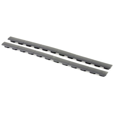 Magpul MAG602-GRY M-LOK Type 1 Rail Covers - 9.5" Lightweight Heat Resistant Gripping Surface - 2 Pack