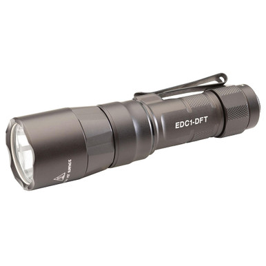 SureFire EDC1-DFT Dual Fuel High-Candela Handheld Flashlight - 95,000 Candela Peak Intensity, Rugged & Waterproof, Compact Design
