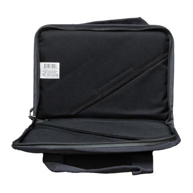 Legend Outdoor Gear PEG100-SG Tactical Pistol Case - Durable Polyester Holds 2 Pistols & 4 Magazines, Foam Padding for Protection