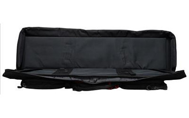 Legend Outdoor Gear Legend Outdoor Gear CMA400-BK Tactical Rifle Case - 42" Double Rifle Bag with Padded Divider, Lockable Zippers, and Storage for Magazines & Accessories - $159.99 at ABCSportZ