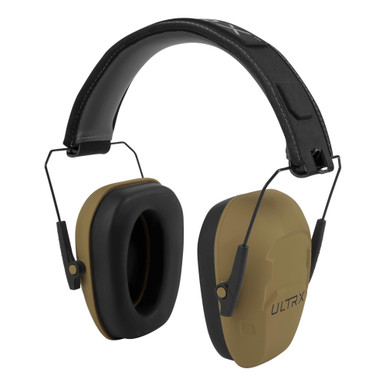 Allen Company ULTRX Hearing Protection Headset - Lightweight Ear Cups, Padded Headband, NRR 23dB