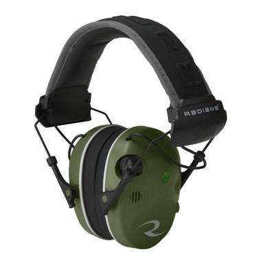 Radians R3400EQCS Hearing Protection with LED Indicator & Adjustable Headband - NRR 24, 4 Microphones