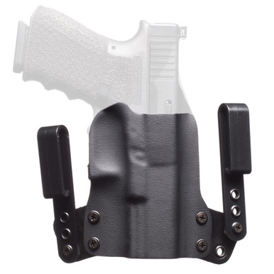 Blackpoint Tactical BlackPoint Tactical Mini WING IWB Holster for SIG Sauer P365 AXG Legion - Black KYDEX & Leather Concealment Holster with Optic Cut & Tall Sights - $92.06 at ABCSportZ