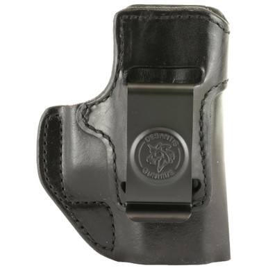 Desantis Gunhide DeSantis Gunhide Inside Heat IWB Holster - Premium Black Saddle Leather, Easy Re-Holstering, Versatile Clip (Model 127BA8BZ0) - $47.91 at ABCSportZ