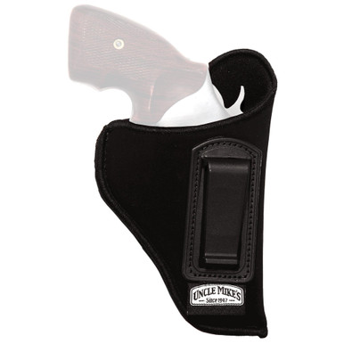 Uncle Mike's 89152 IWB Holster - Ultra Thin Left Hand Open Top for Large Autos with 3.75" - 4.5" Barrels