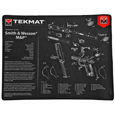 TekMat Ultra 20 Premium Cleaning & Maintenance Mat - TEK-R20-SW-MP for Firearms, 15" x 20"