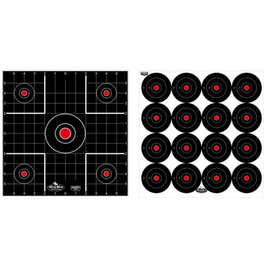 Birchwood Casey BC-35325 High-Quality Shooting Targets - Instant Splatter Feedback for Indoor & Outdoor Use