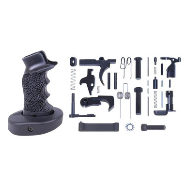 Guntec Usa Guntec USA LPK-SNIPER AR-15 Complete Lower Parts Kit With Neoprene Rubber Sniper Grip - $71.43 at ABCSportZ
