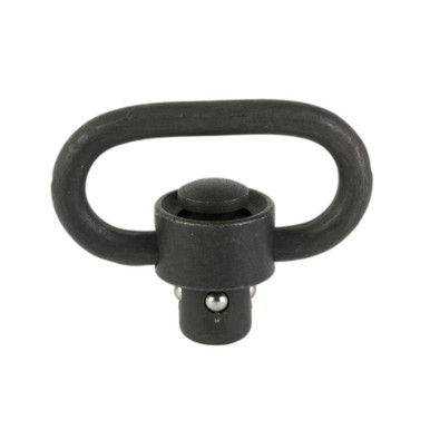 Magpul Industries MAG540-BLK Quick-Detach Sling Swivel for 1-1/4" Webbing - Durable Manganese-Phosphate Steel, Compatible with QD Attachment Points
