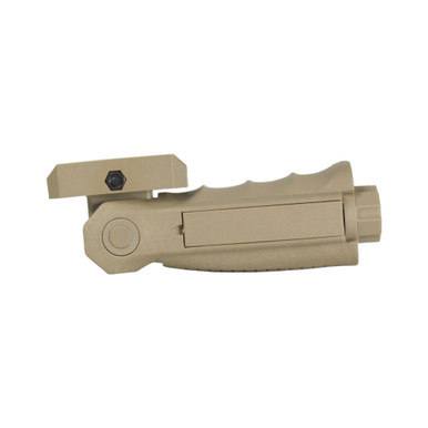 ABCSportZ Ergonomic Ambidextrous 5-position Foldable Foregrip Tan