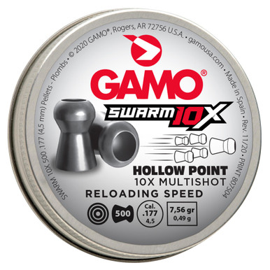 Gamo USA 6322546BL54  Swarm 10X Hollow Point .177