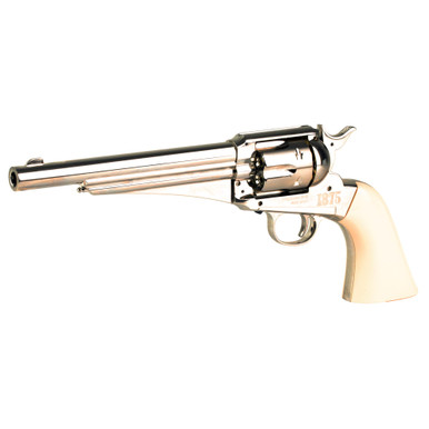 Crosman RR1875 Air Gun - Realistic Remington 1875 Replica with Dual Ammo and Nickel Finish