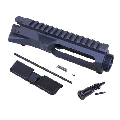 Guntec Usa Guntec USA GT-UPPER-2 AR-15 Billet Upper Receiver With Forward Assist & Ejection Door Assembly (Discontinued) - $142.80 at ABCSportZ