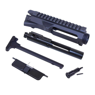 Guntec Usa Guntec USA GT-UPPER-KIT AR-15 5.56 Cal Complete Billet Upper Receiver Combo Kit - $298.80 at ABCSportZ