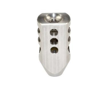 Presma Presma MZ-07-01-SS Competition Grade Muzzle Brake for AR-15 - Stainless Steel, 1/2x28, Reduces Recoil & Muzzle Climb - $27.95 at ABCSportZ