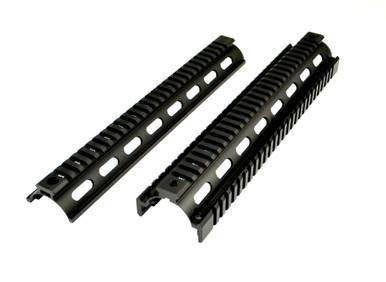 Presma Presma MQRRL-A 12" AR-15 Drop-In Handguard - Lightweight, Durable Design for .223/5.56 with ROUND End Cap - $39.95 at ABCSportZ