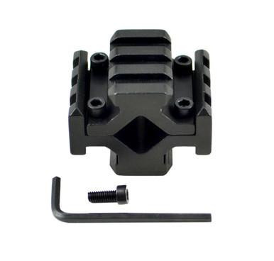 Presma MBRQR 2 Piece Barrel Mount - Adjustable Quad Rail System for Firearms (Fits .51" to .78" Diameter Barrels)