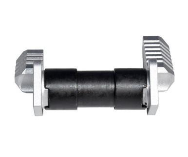 Presma AASS02-S 223/5.56/308 Aluminum and Steel Ambidextrous Safety Selector Switch, Silver