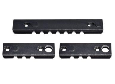 Presma RLKMK1 3 Piece Picatinny Rail Section Kit for Keymod Style Slots - Durable & Lightweight Tactical Accessory Mounting System