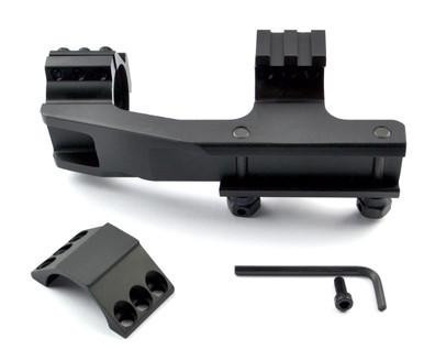 Presma PT-30EX614 30mm High Profile Cantilever Scope Mount with Mini Top Rail - Durable & Lightweight Optics Mount for Precision Shooting