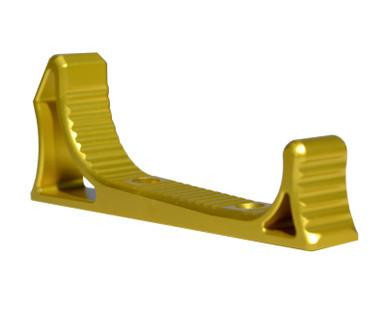 Presma HSML01-GL Aluminum Hand Stop for M-LOK - Lightweight Gold Grip for Precision Firearm Control