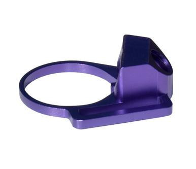 Presma ABTA10-PUR Aluminum Receiver End Plate with LEFT SIDE 1" Sling Adapter - Lightweight & Stylish Purple Upgrade for .223/5.56/.308 Buffer Tubes