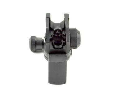 Presma MDTRS02 AR Rear Match Backup Sight - Adjustable, Durable Aluminum Design for Enhanced Shooting Precision