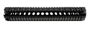 Presma Presma MQRRL 12" Rifle Length AR-15 Drop-In Handguard | Lightweight, Durable, TRIANGLE End Cap Compatible - $39.95 at ABCSportZ