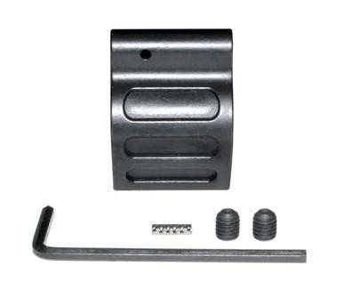 Presma GB09 Low Profile Gas Block - 0.750" Black Steel | Enhance Rifle Performance & Accuracy