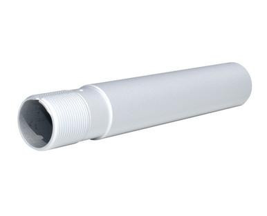 Presma UB_ASBT05A-S Pistol Buffer Tube - Durable Anodized Aluminum in Matte Silver for AR Platform Compatibility