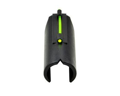 Presma MBFGS Green Fiber Optic Front Sight - High-Visibility Snap-On Design for Shotgun Precision