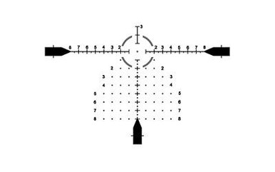 EOTECH VDU4-12FFMR5 Compact First Focal Plane 4-12x36 Riflescope - Fog, Water, and Shock Resistant with MR5 Reticle