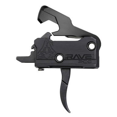 Rise Armament Rise Armament T017-PCC-BLK RAVE-PCC Trigger with Nitride Finish - Black, Includes Anti-Walk Pins - $149.99 at ABCSportZ