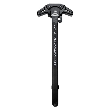 Rise Armament RA-230-BLK Ambidextrous AR-10 Charging Handle - Durable 7075 Aluminum with Hard Anodized Finish