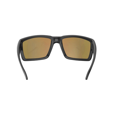 Magpul Industries EXPLOR XL Polarized Sunglasses - Black Frame with Bronze/Blue Mirror Lenses - Ultimate Outdoor Eyewear (MAG1148-1-001-2020)