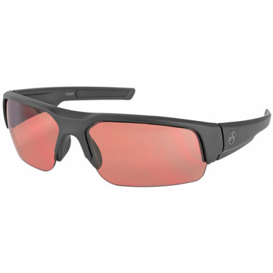 Magpul HELIX Sunglasses - Black Frame with Rose Lens for Ultimate UV Protection & Style | MAG1097-0-001-3000