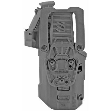 BLACKHAWK T-SER L3D Duty Holster - Level 3 Retention for Red Dot Sights - Model 44ND00BKR