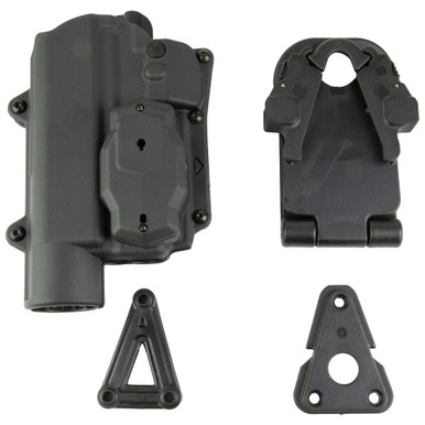 Rapid Force L2 G19/X OWB Holster - Level 2 Retention with Axon Signal Sensor for Law Enforcement & Military