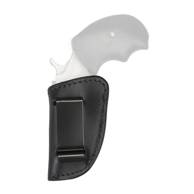 PS Products HLM037BB Homeland Holster Boot N Belt - Ambidextrous Leather Gun Holster for Easy Concealment and Accessibility