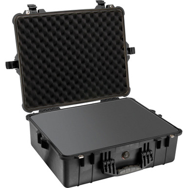Pelican 1600 Protector Case - Durable Waterproof Gear Protection with Double Throw Latches & O-Ring Seal