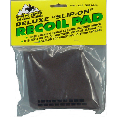 Butler Creek 50325 Recoil Pad Slip-On Small - Reduces Felt Recoil for Enhanced Shooting Comfort & Accuracy