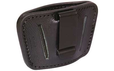 PS Products 035BLK Leather Holster for Medium to Large Frame Handguns - Versatile Inside/Outside Waistband Carry
