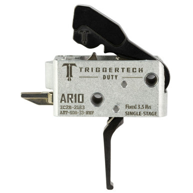 Triggertech TriggerTech AR10 Duty Flat Trigger 3.5LB | Precision Performance for Military & Law Enforcement | Zero Creep Technology - $144.99 at ABCSportZ