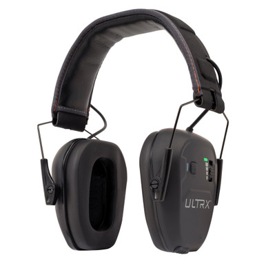 Allen Company ULTRX BIONIC BT Ear Protection - Bluetooth 5.3, Comfortable Grey Hearing Muff (Model 4101)