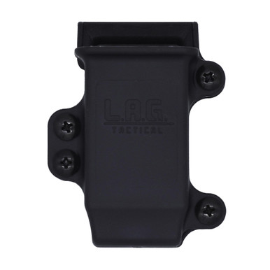 L.A.G. Tactical, Inc. L.A.G. Tactical MCSP02 Compact Pro SPMC Black Mag Carrier - Versatile, Durable, Adjustable Retention for 9mm/40 Magazines - $24.95 at ABCSportZ