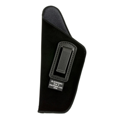Blackhawk BLACKHAWK 73IP03BK-L Left-Handed Concealed Carry Holster for Large Autos (4.5-5" Barrel) - BH Inside Pant Holster - $17.81 at ABCSportZ