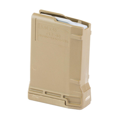 Amend2 Amend2 AR-15 Mod-A 10-Round Magazine for 5.56 NATO & .223 Remington - Durable Fiberglass-Reinforced Design - $12.99 at ABCSportZ
