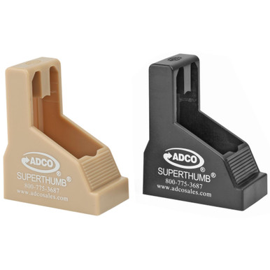ADCO Super Thumb Loader ST1PR - Fast & Easy Reloading for 9mm-40S&W Double Stack Magazines