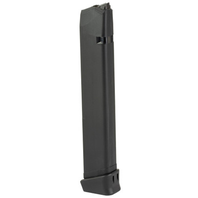 KCI USA KCI-MZ008 Glock Magazine - 33 Round Capacity, Durable Steel & Polymer Construction, Fits Glock 17, 19, 26, 34, 45, 47