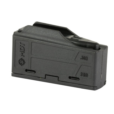 Mdt MDT 105089-BLK Polymer AICS External Box Magazine - Durable 3-Round Magazine for M24 Chassis Systems & Popular Cartridges - $35.42 at ABCSportZ
